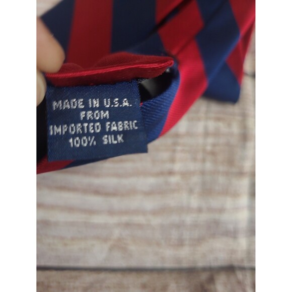 Vintage Gap Necktie Striped Repp Collegiate - Picture 3 of 6
